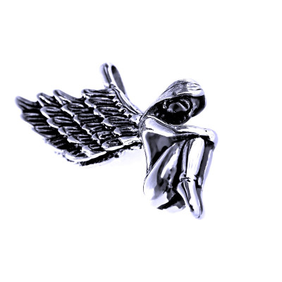 Ocelový přívěsek - Anděl / Angel